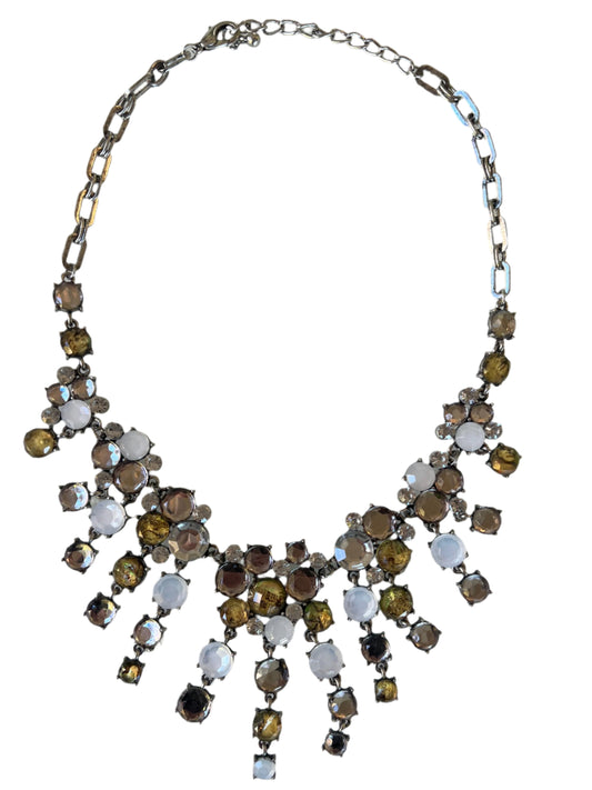 Vintage '80s Swarovski Crystal Statement Necklace