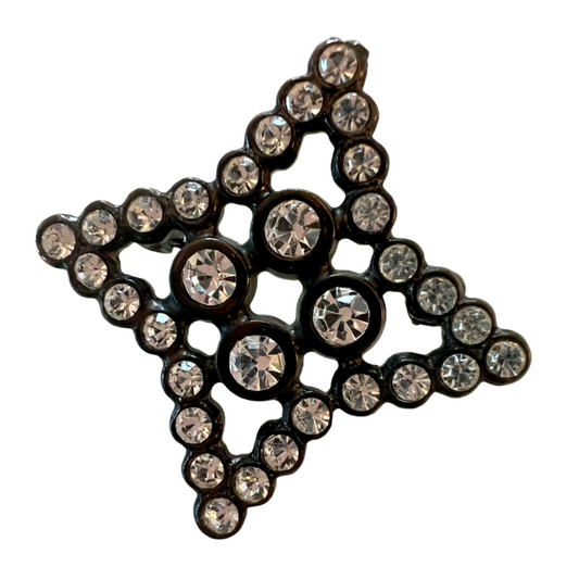 Vintage '80s-'90s Swarovski Crystal Brooch