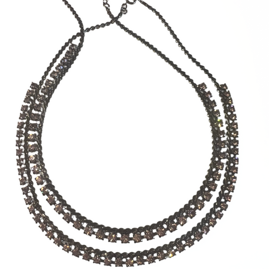Vintage '80s Swarovski Crystal Necklace